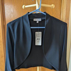 NEW black shrug, medium
